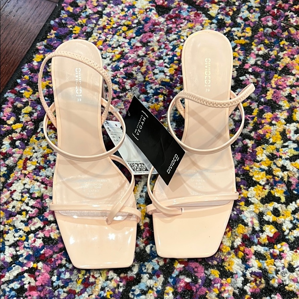 Pink heal sandal
